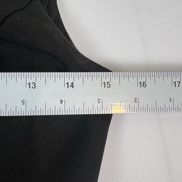 KARL LAGERFELD PARIS Women's Drop-Waist Velvet-Trim‎ Dress Size 2 - Picture 10 of 12